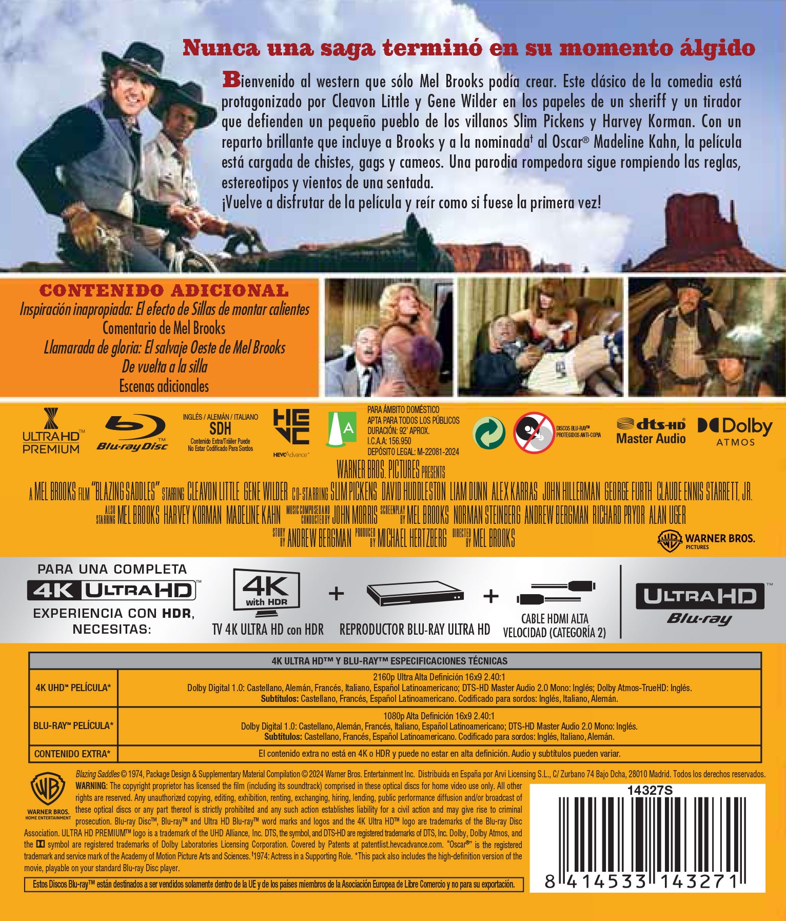 Sillas de montar calientes (4K Ultra HD + Blu-Ray) 2