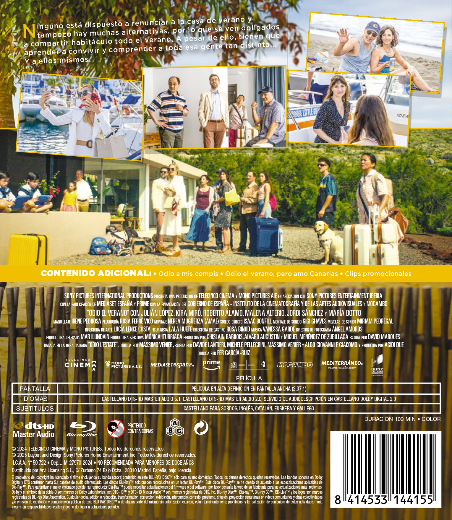 Odio el verano (Blu-Ray) 2