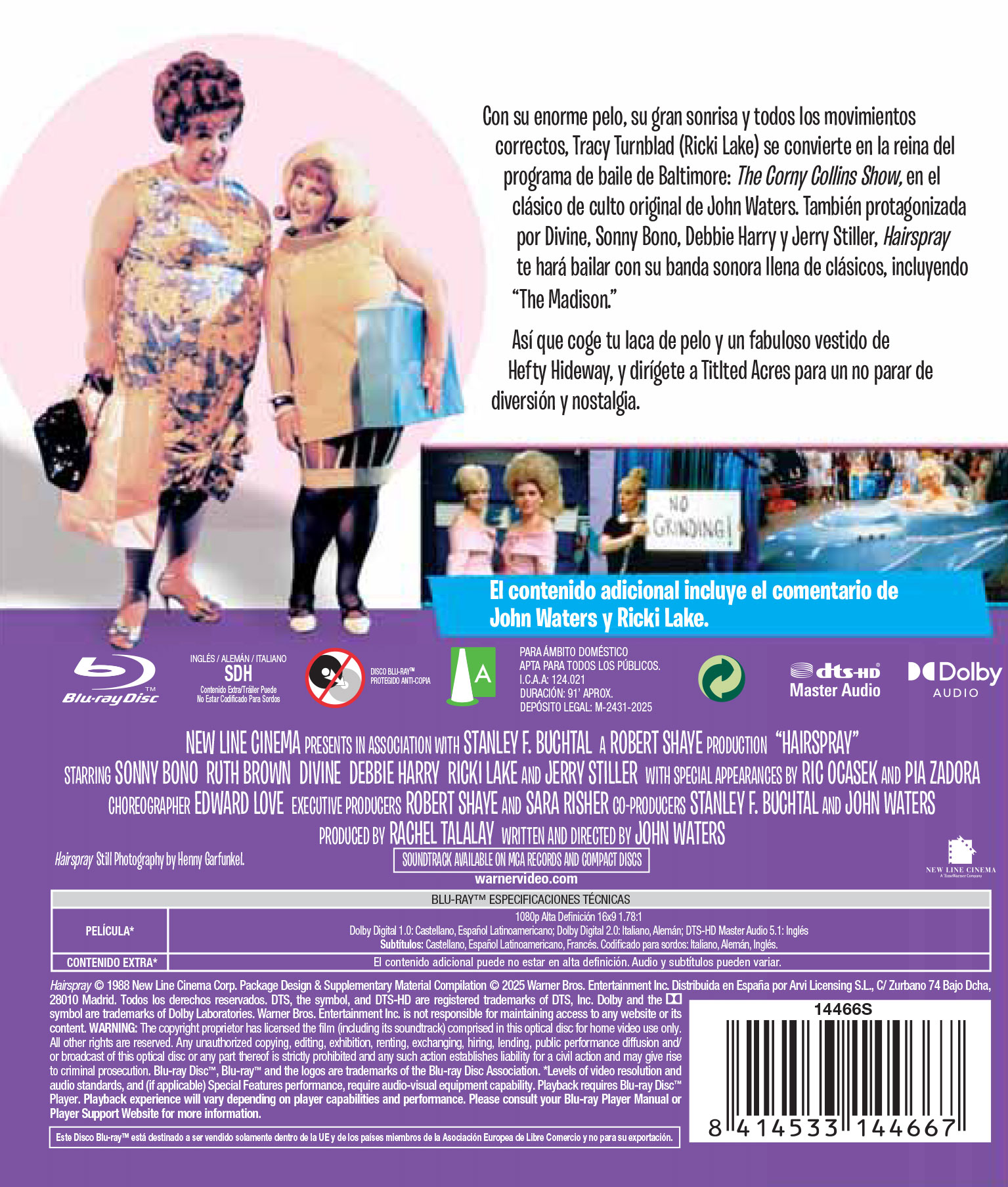 Hairspray (1988) (Blu-Ray) 2