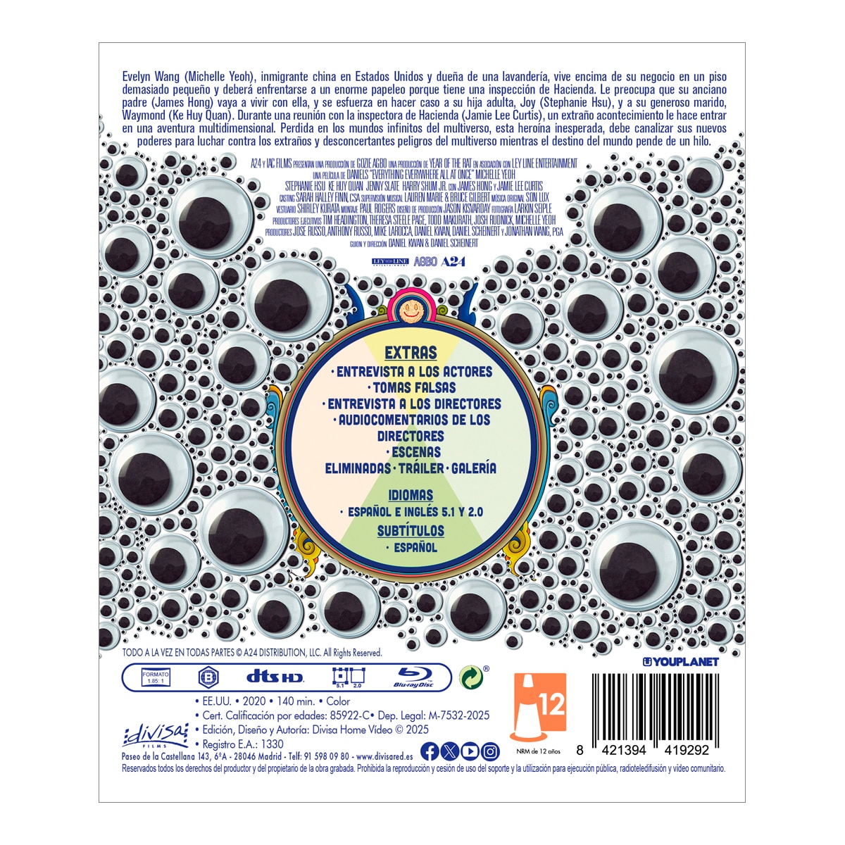Todo a la vez en todas partes (Blu-Ray) 2