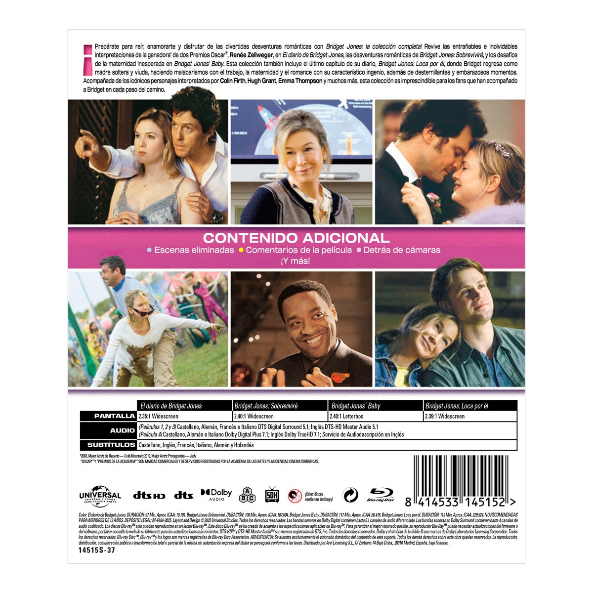 Bridget Jones 1-4 (Blu-Ray) 2