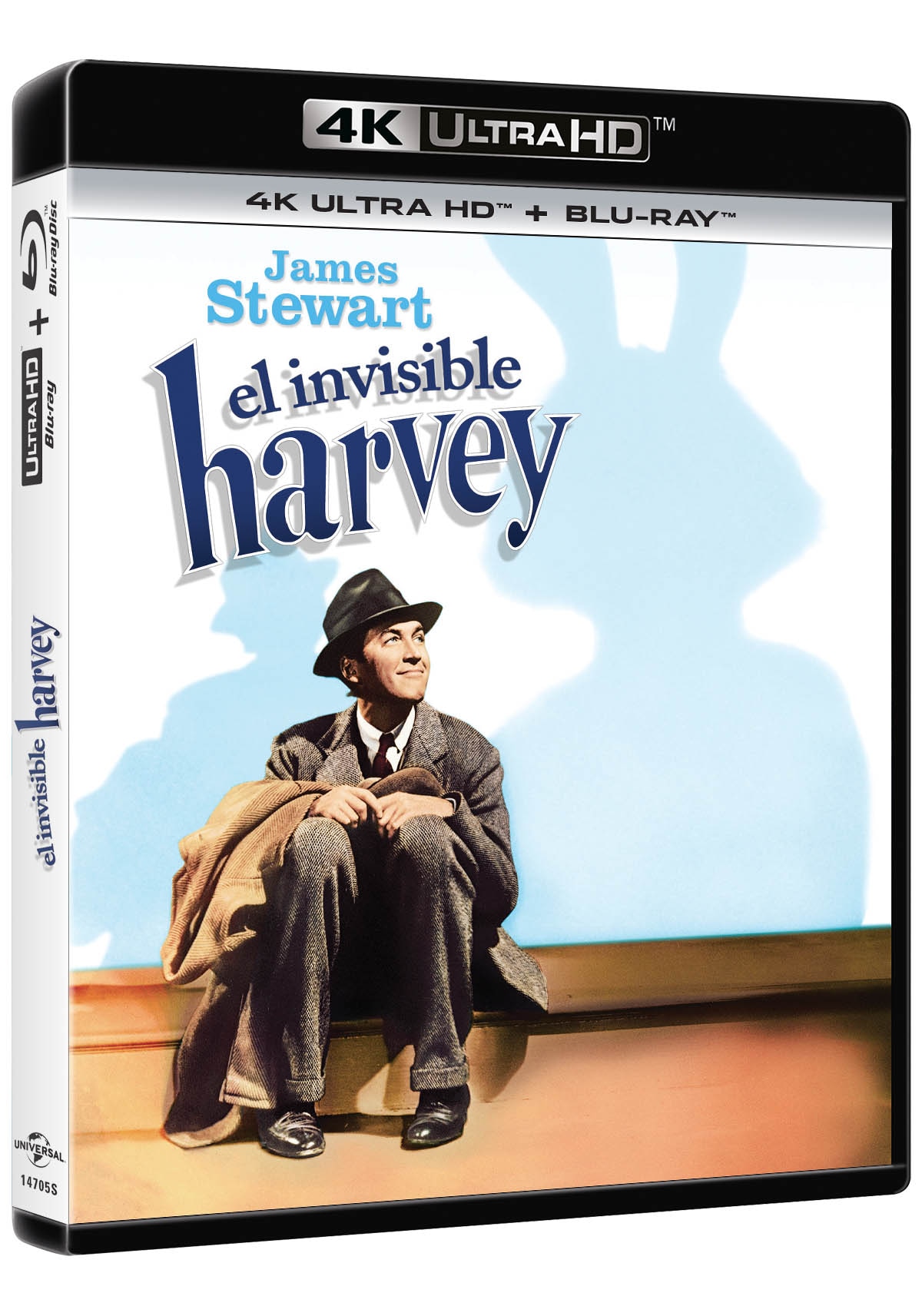 El invisible Harvey (4K Ultra HD + Blu-Ray) 1