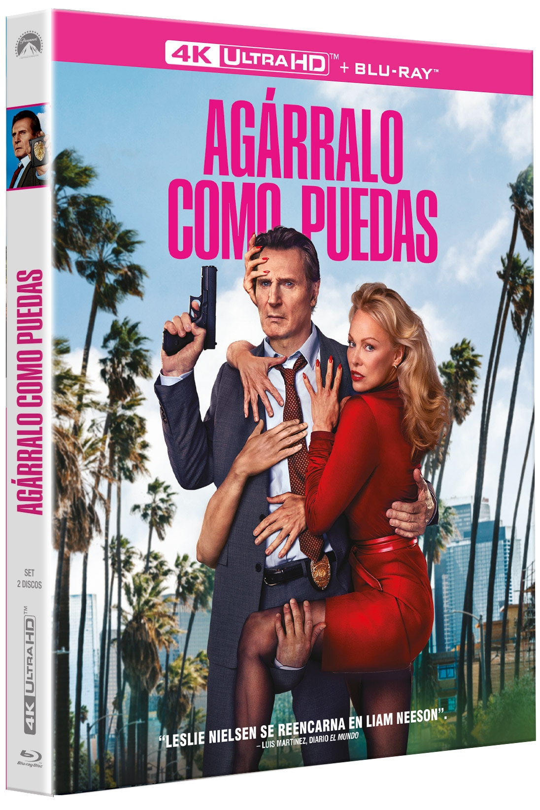 Agárralo como puedas (2025) (4K Ultra HD + Blu-Ray).