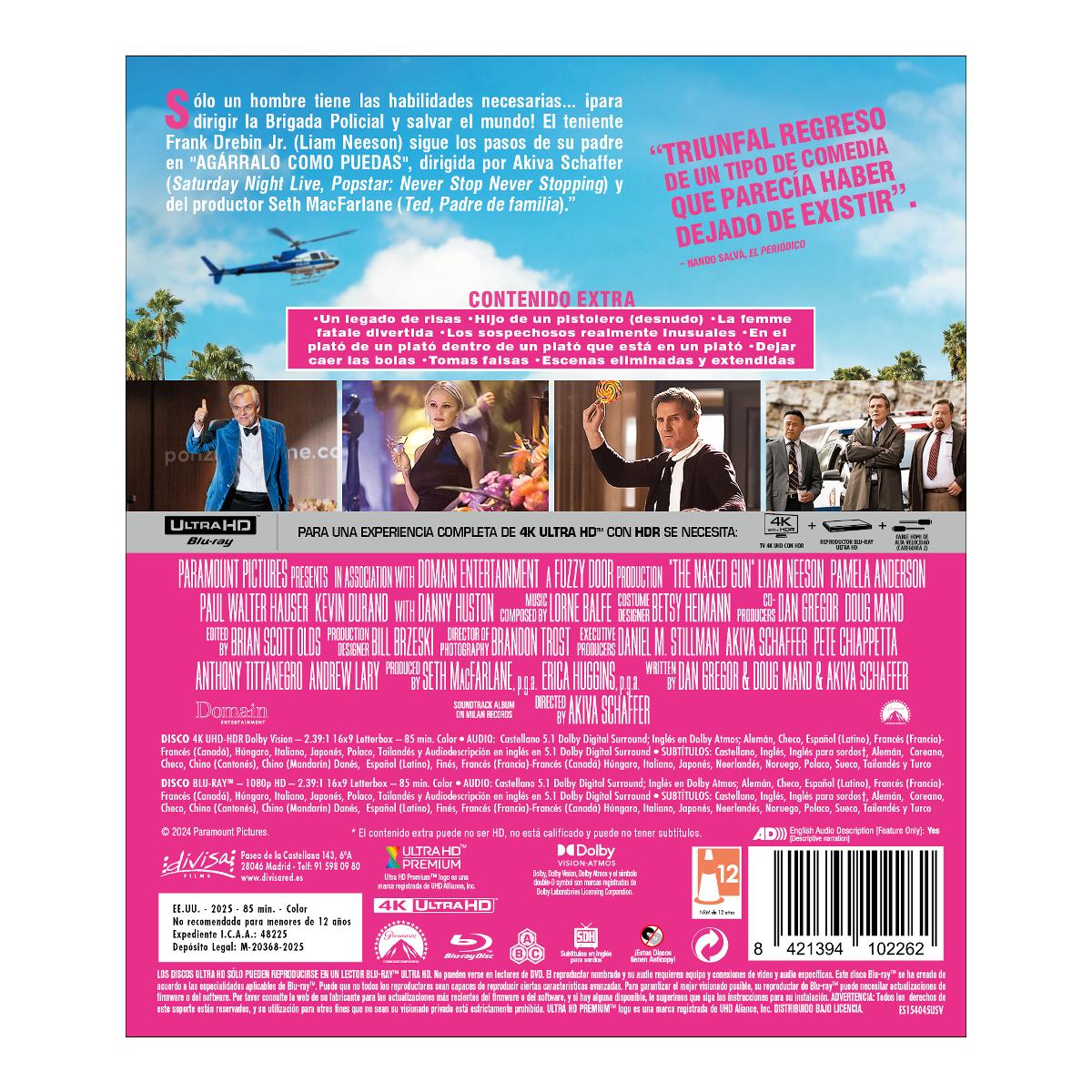 Agárralo como puedas (2025) (4K Ultra HD + Blu-Ray) 2