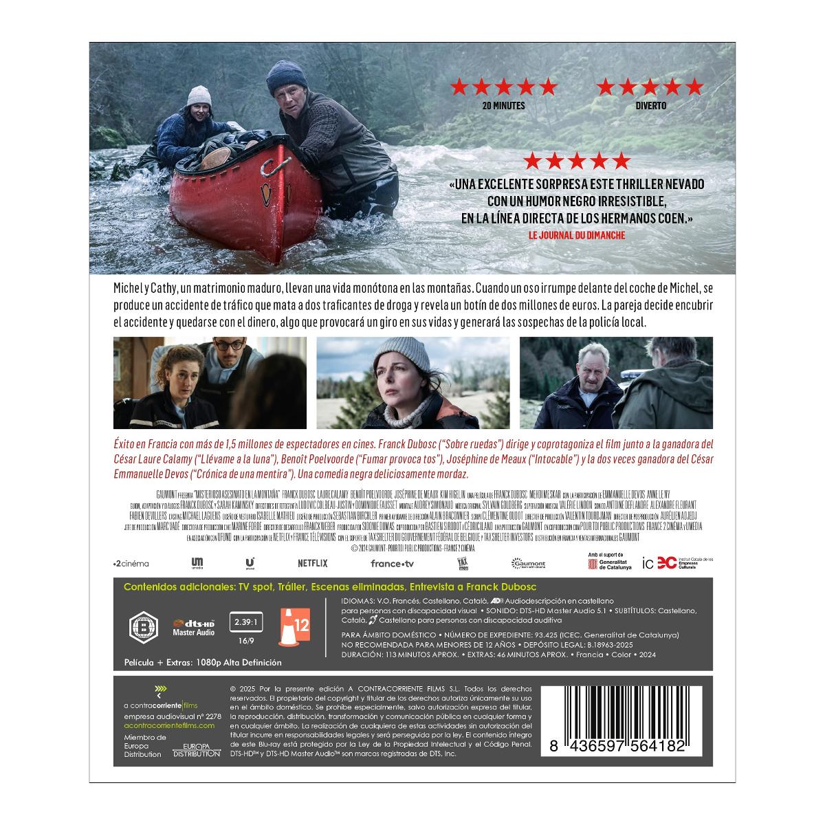 Misterioso asesinato en la montaña (Blu-Ray) 3