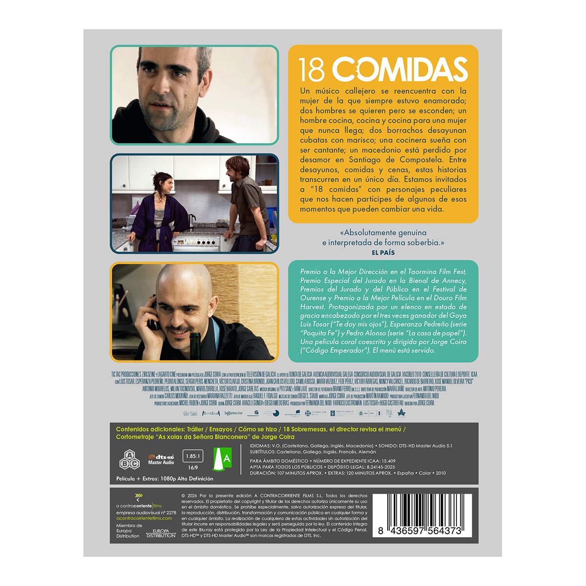 18 Comidas (Blu-Ray) 3