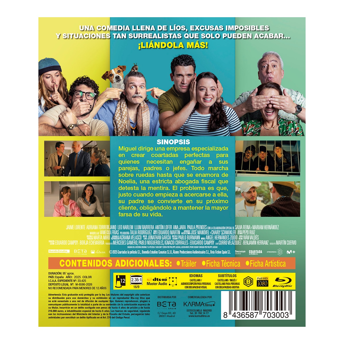 Coartadas (Blu-Ray) 3