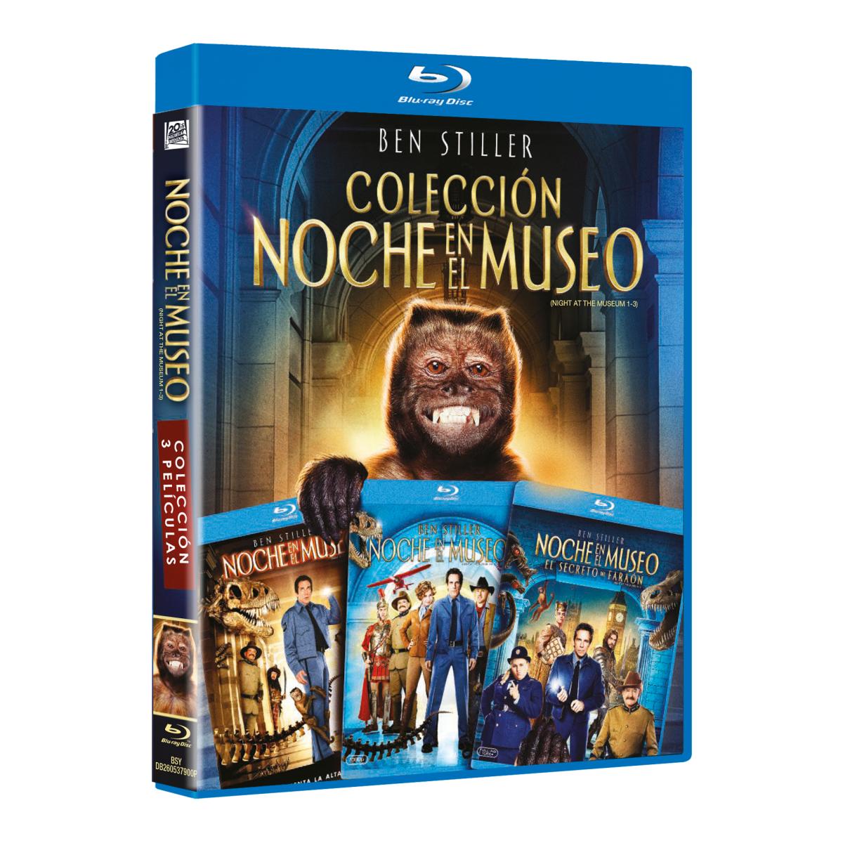 Noche en el museo: Colección 3 películas (Blu-Ray).
