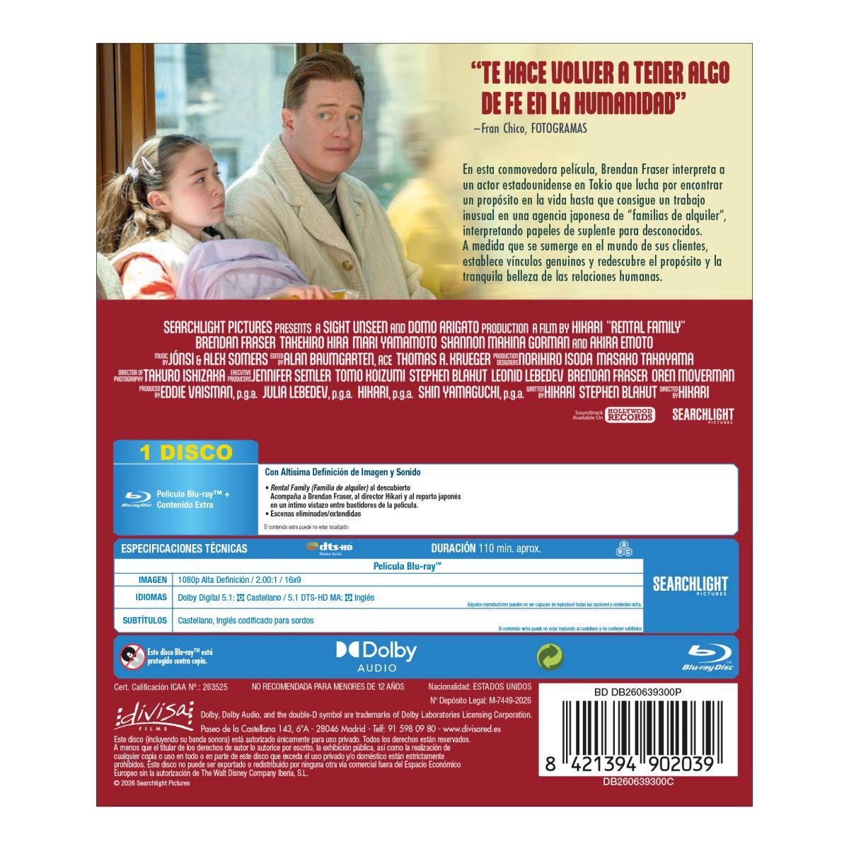 Rental Family (Familia de alquiler) (Blu-Ray) 2