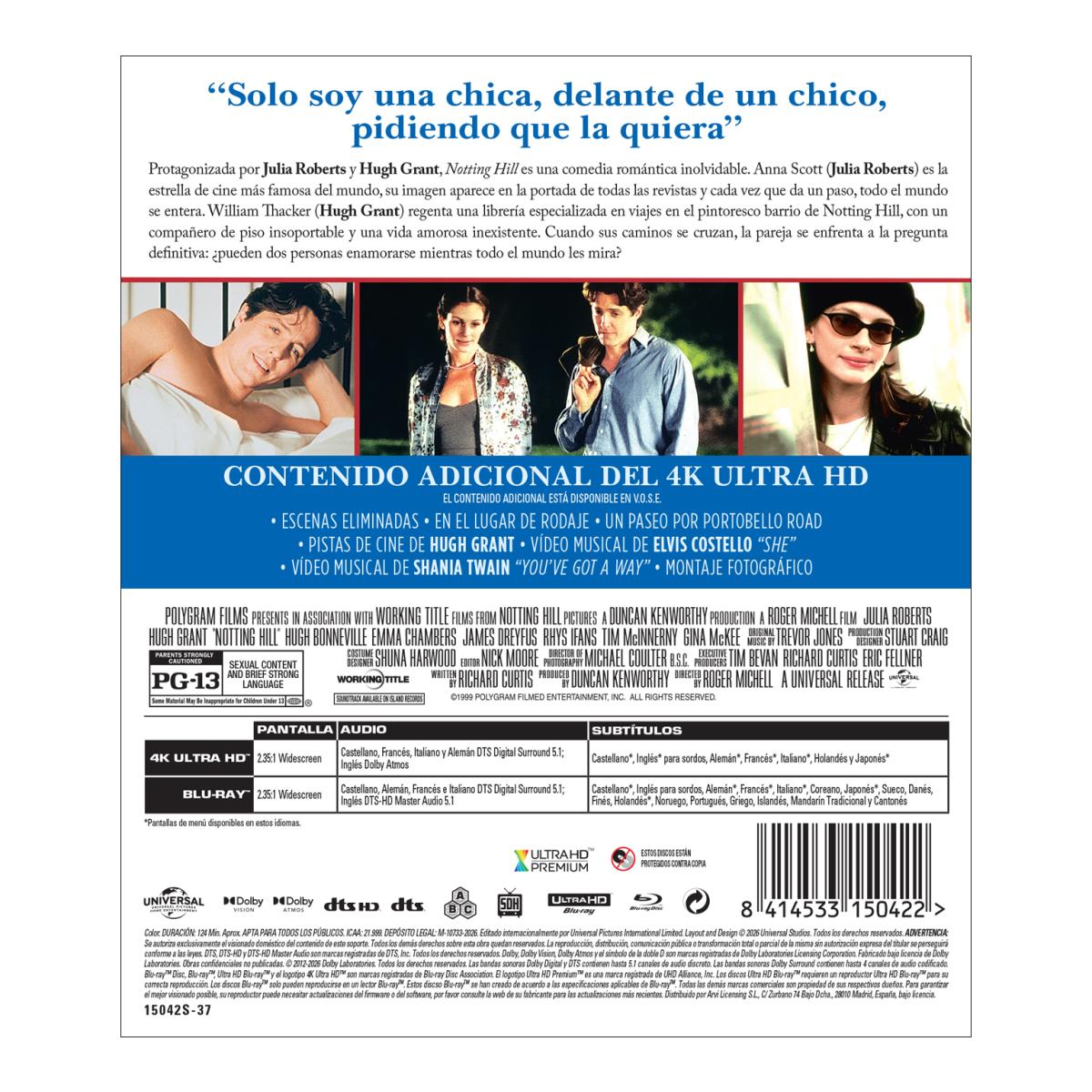 Notting Hill (4K Ultra HD + Blu-Ray) 2