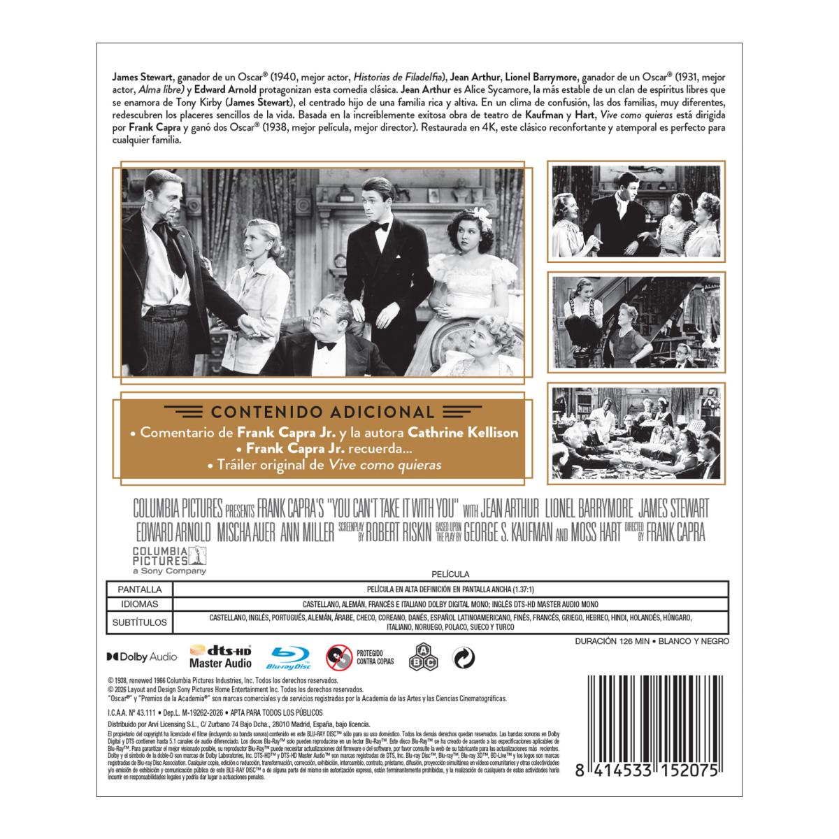 Vive como quieras (Blu-Ray) 2