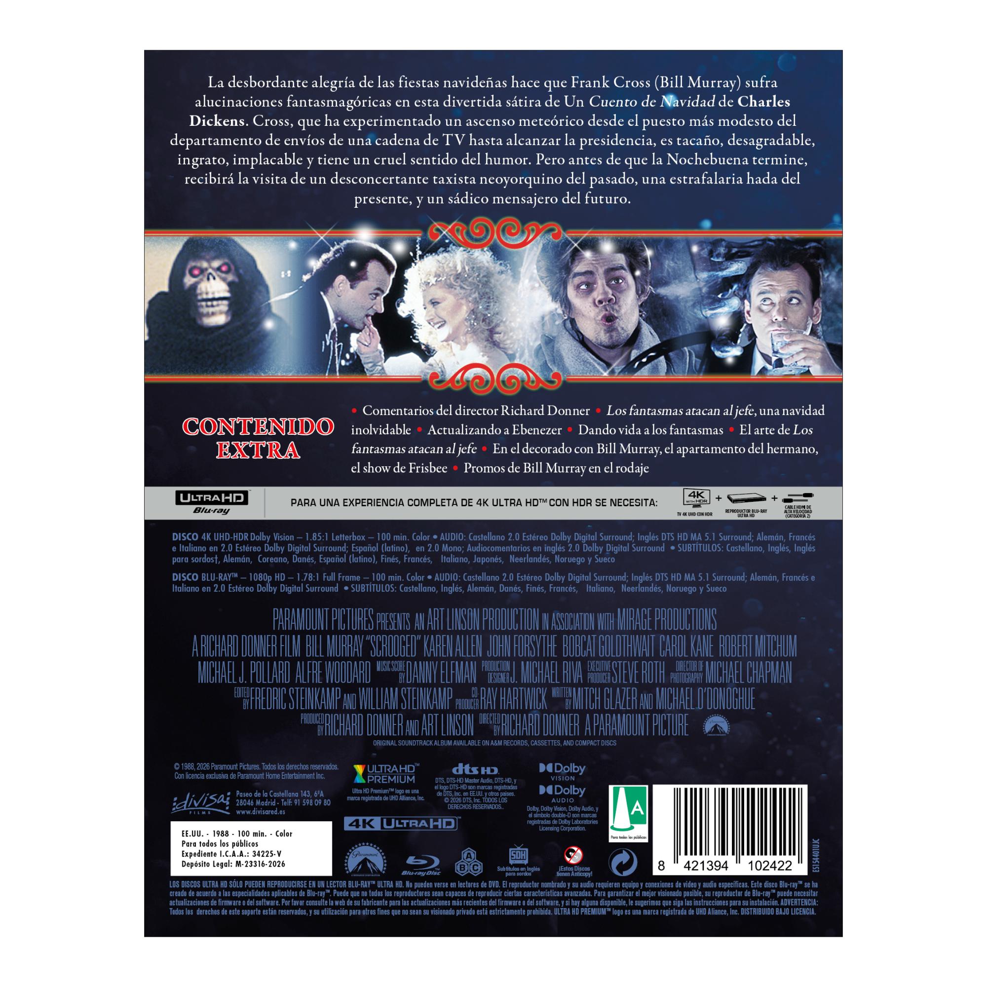 Imagen 3 de Los fantasmas atacan al jefe (Edición Metálica) (4K Ultra HD + Blu-Ray)