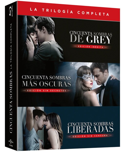 Pack Cincuenta sombras de Grey: La trilogía (Blu-Ray) 1