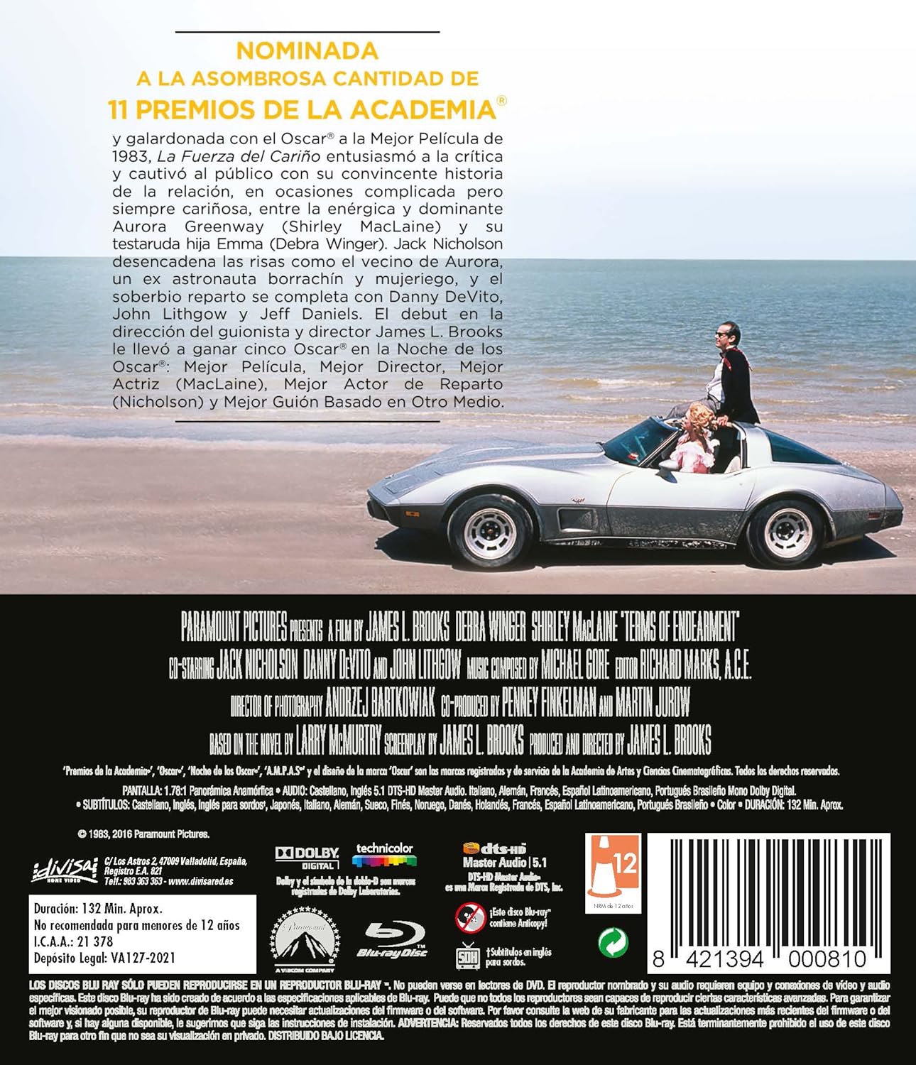 La Fuerza del Cariño (Blu-Ray) 2