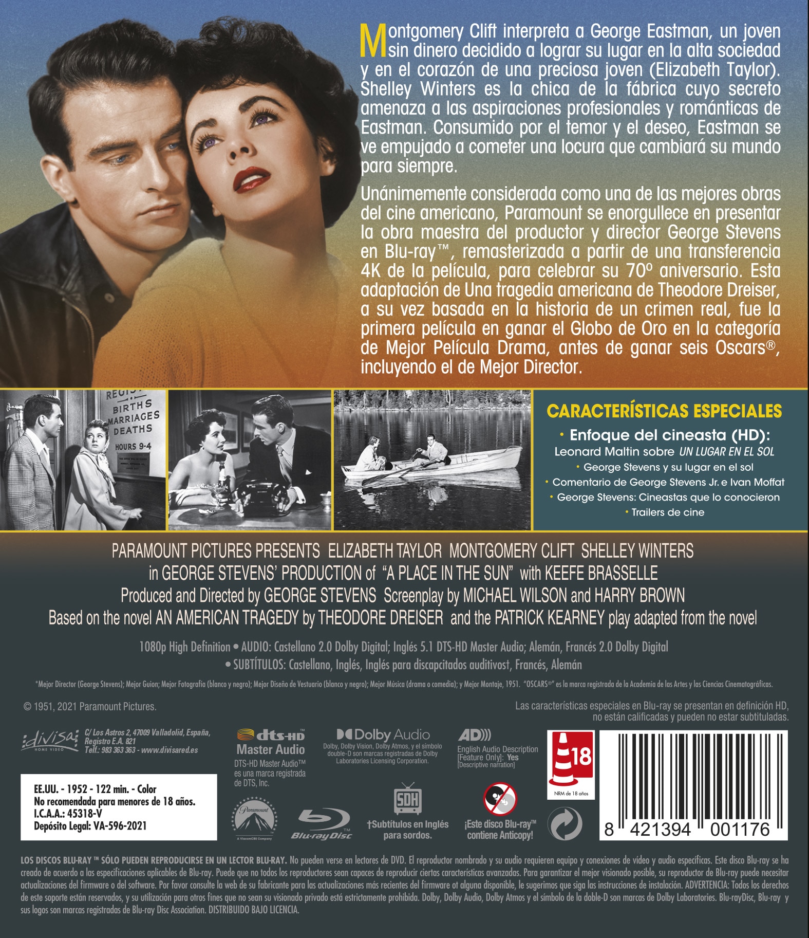 Un Lugar en el Sol (Blu-Ray) 2