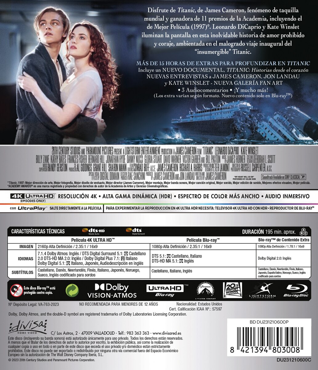 Titanic (4K Ultra HD + Blu-Ray) 2