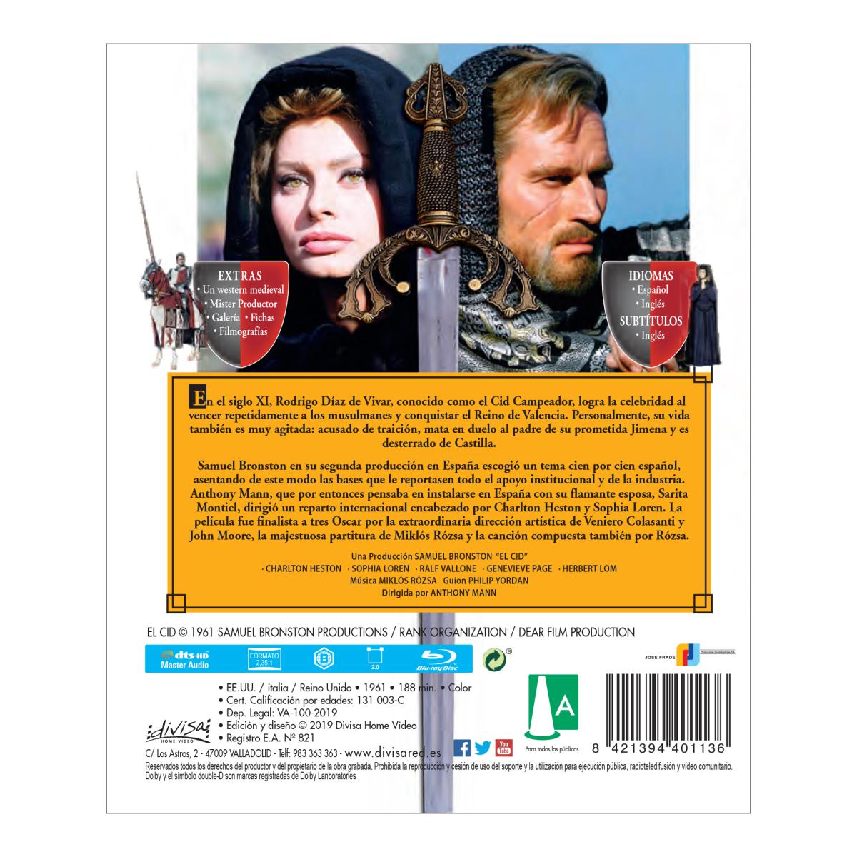 El Cid (Blu-Ray) 2