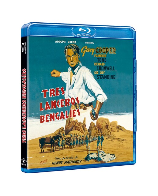 Imagen 0 de Tres lanceros bengalíes (1935) (Blu-Ray)