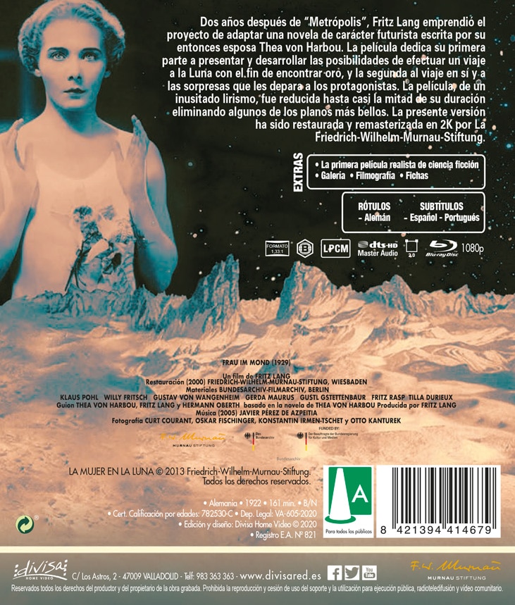 La Mujer en la Luna (Blu-Ray) 2