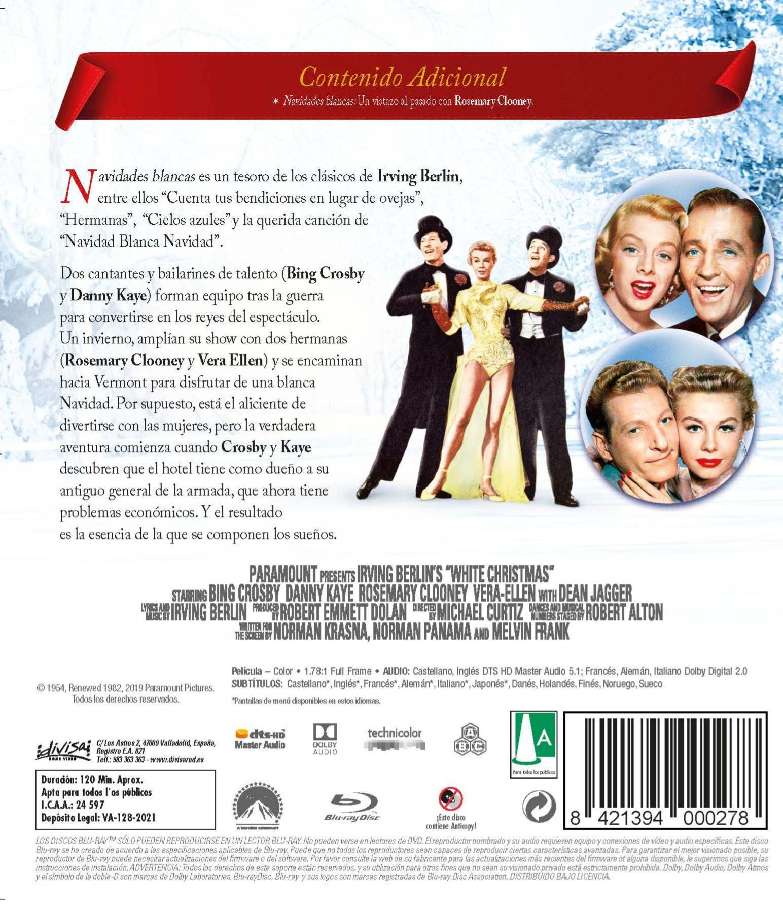 Navidades Blancas (Blu-Ray) 2