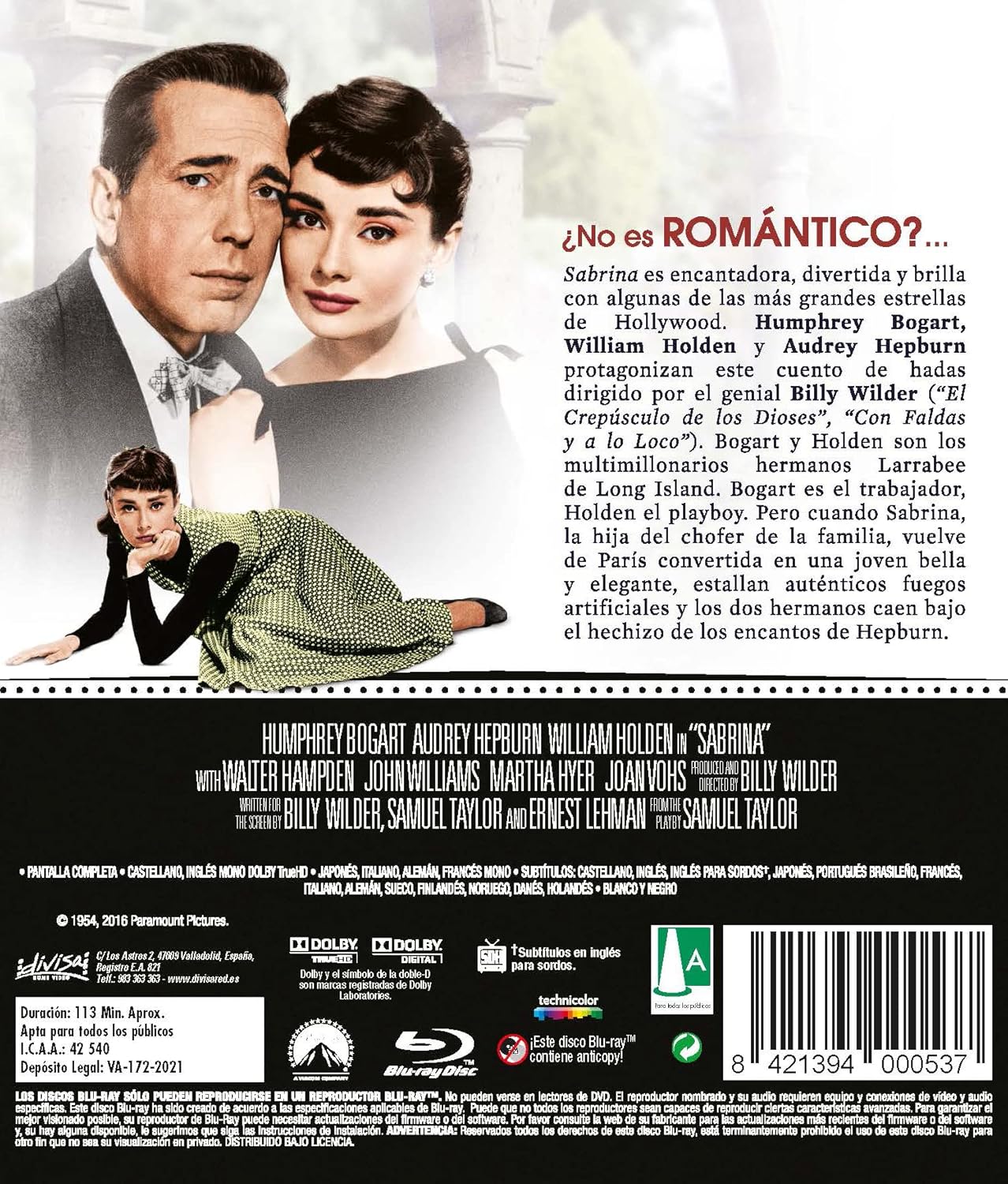 Sabrina (Blu-Ray) 2