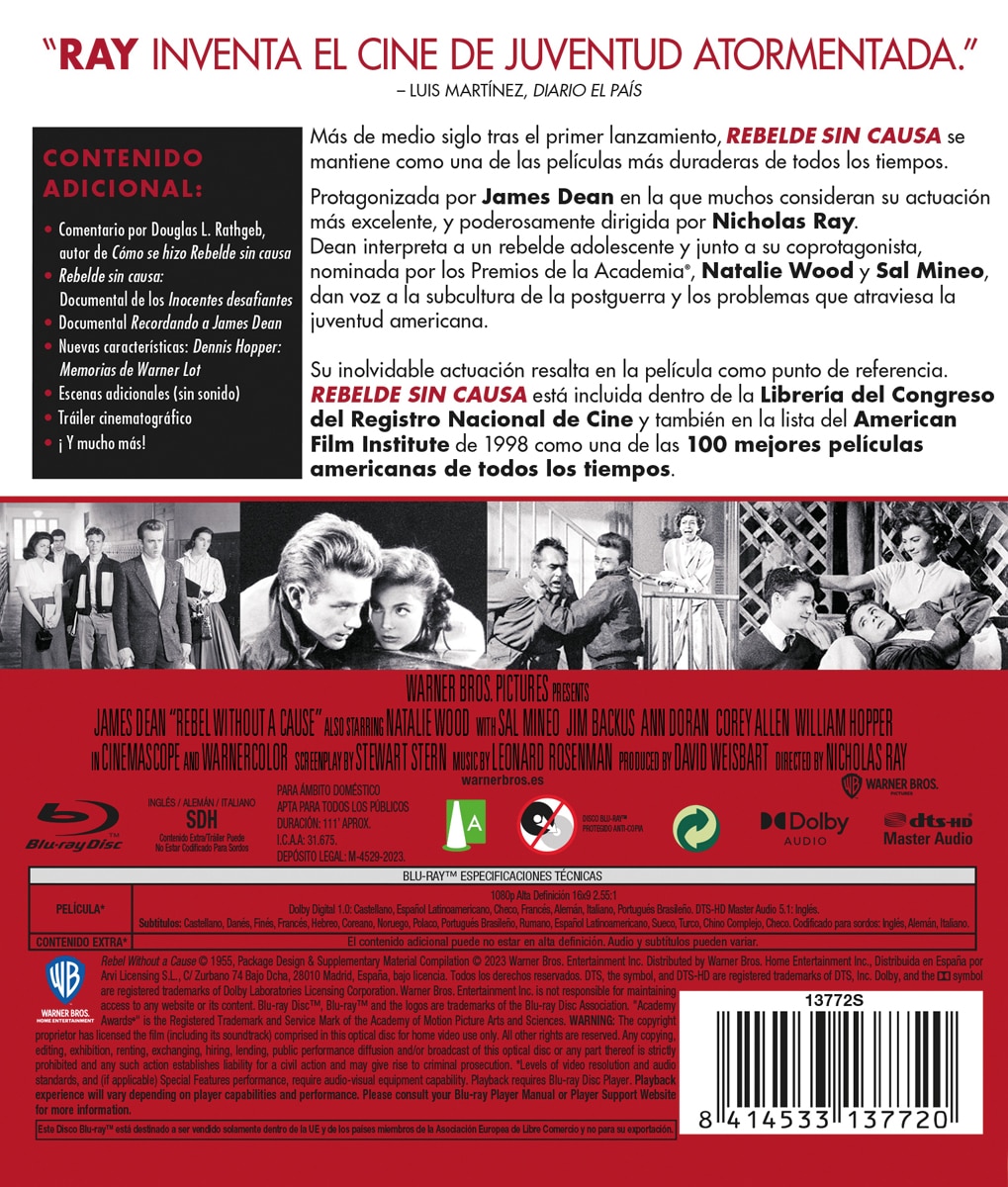 Rebelde sin causa (Blu-Ray) 2