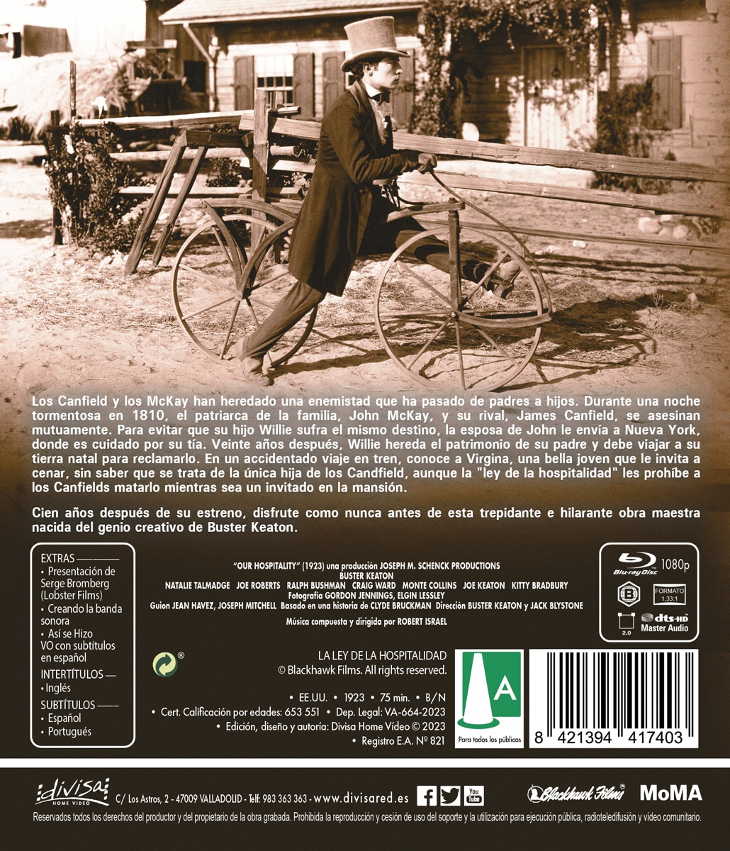La ley de la hospitalidad (Blu-Ray) 2
