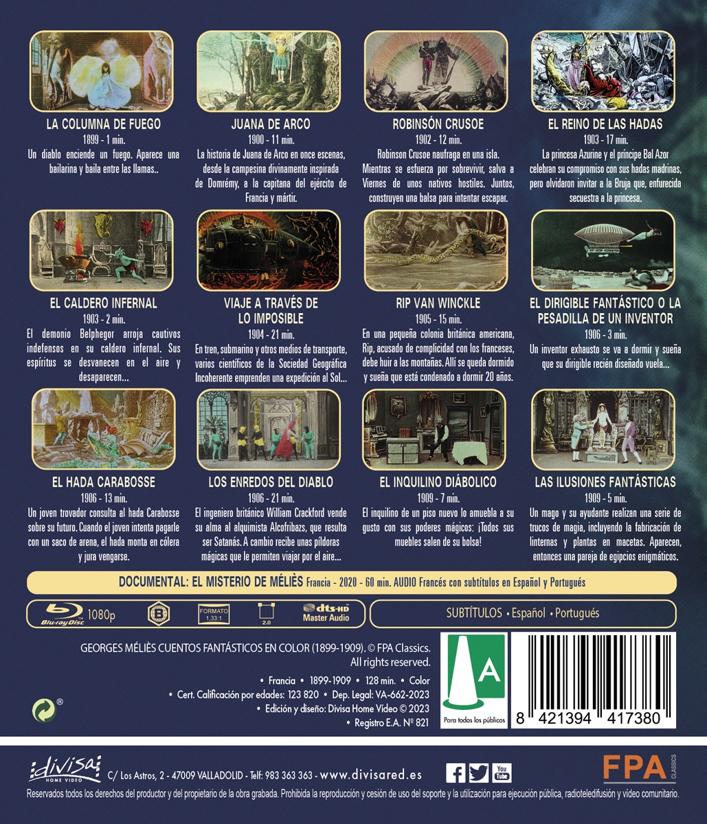 George Méliès: Cuentos fantásticos en color (1899-1909) (Blu-Ray) 2