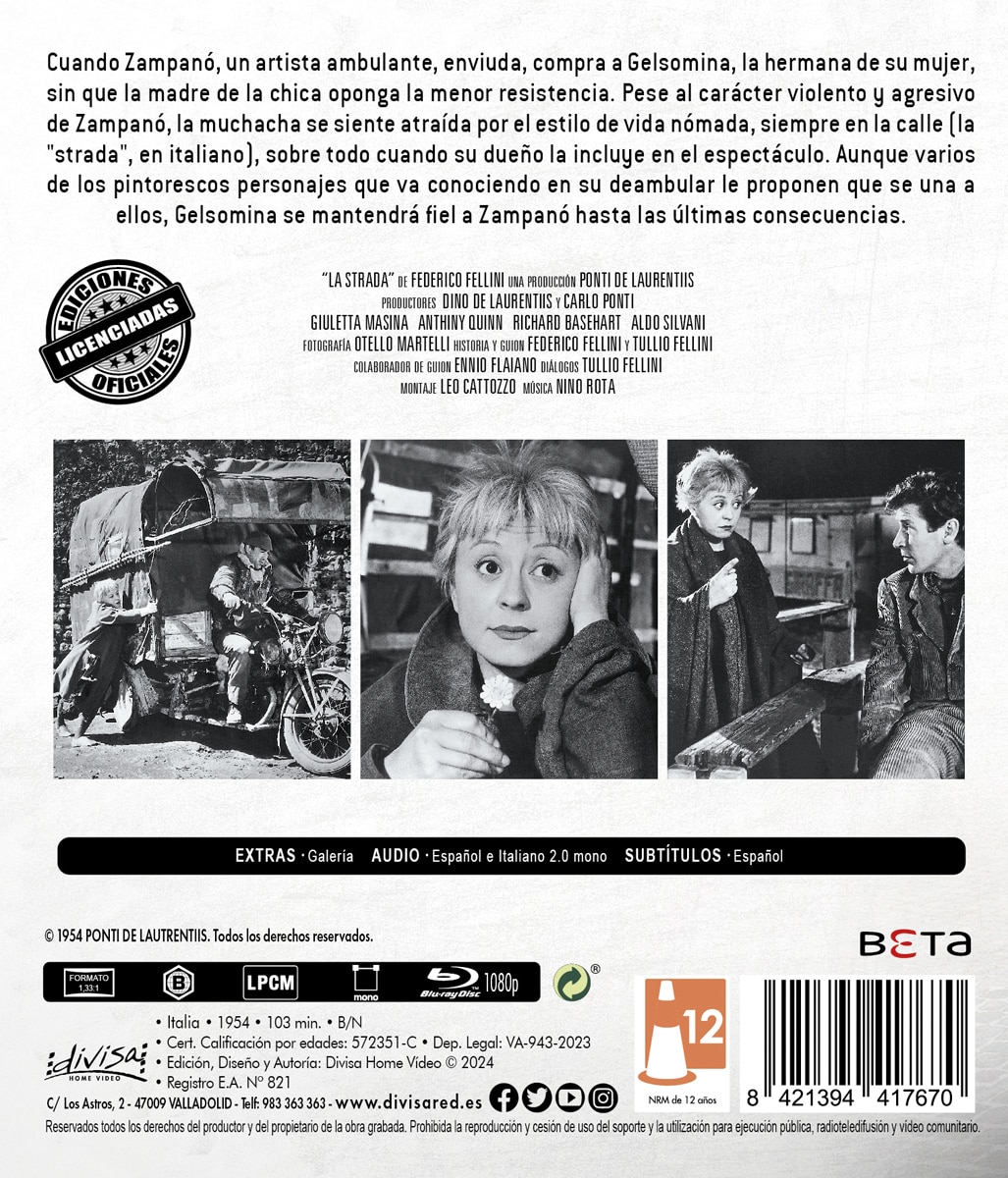La strada (Blu-Ray) 2