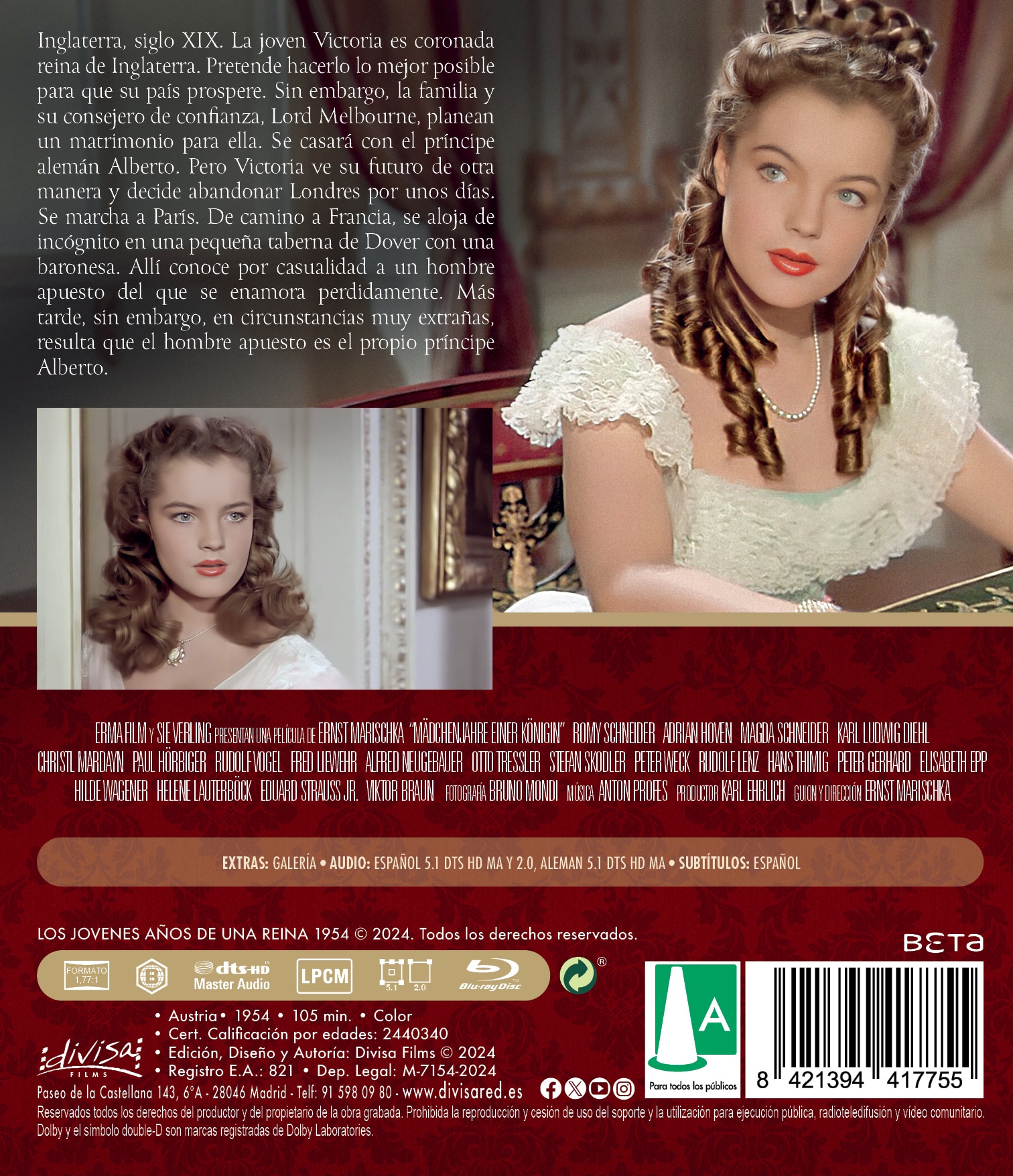 Los jóvenes años de una reina (Blu-Ray) 2