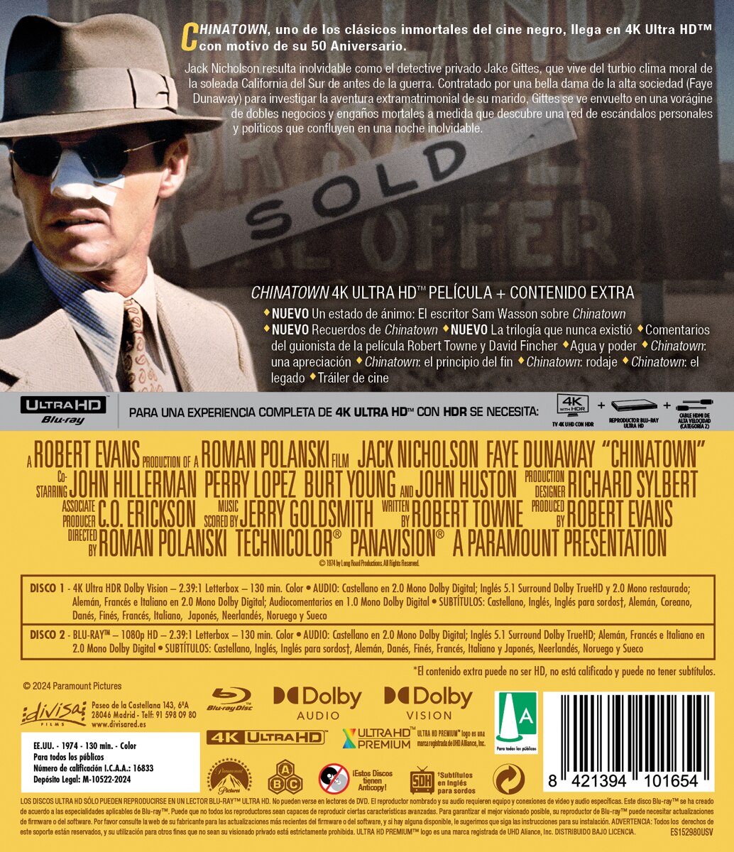 Chinatown (4K Ultra HD + Blu-Ray) 2