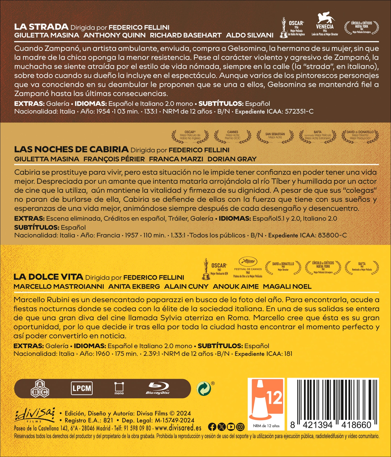 Federico Fellini (Blu-Ray) 2