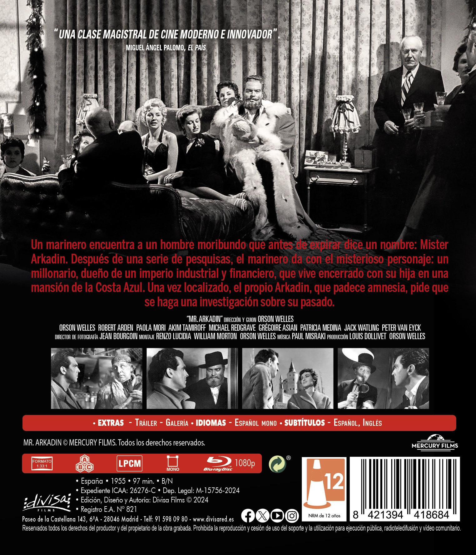 Mr. Arkadin (Blu-Ray) 2