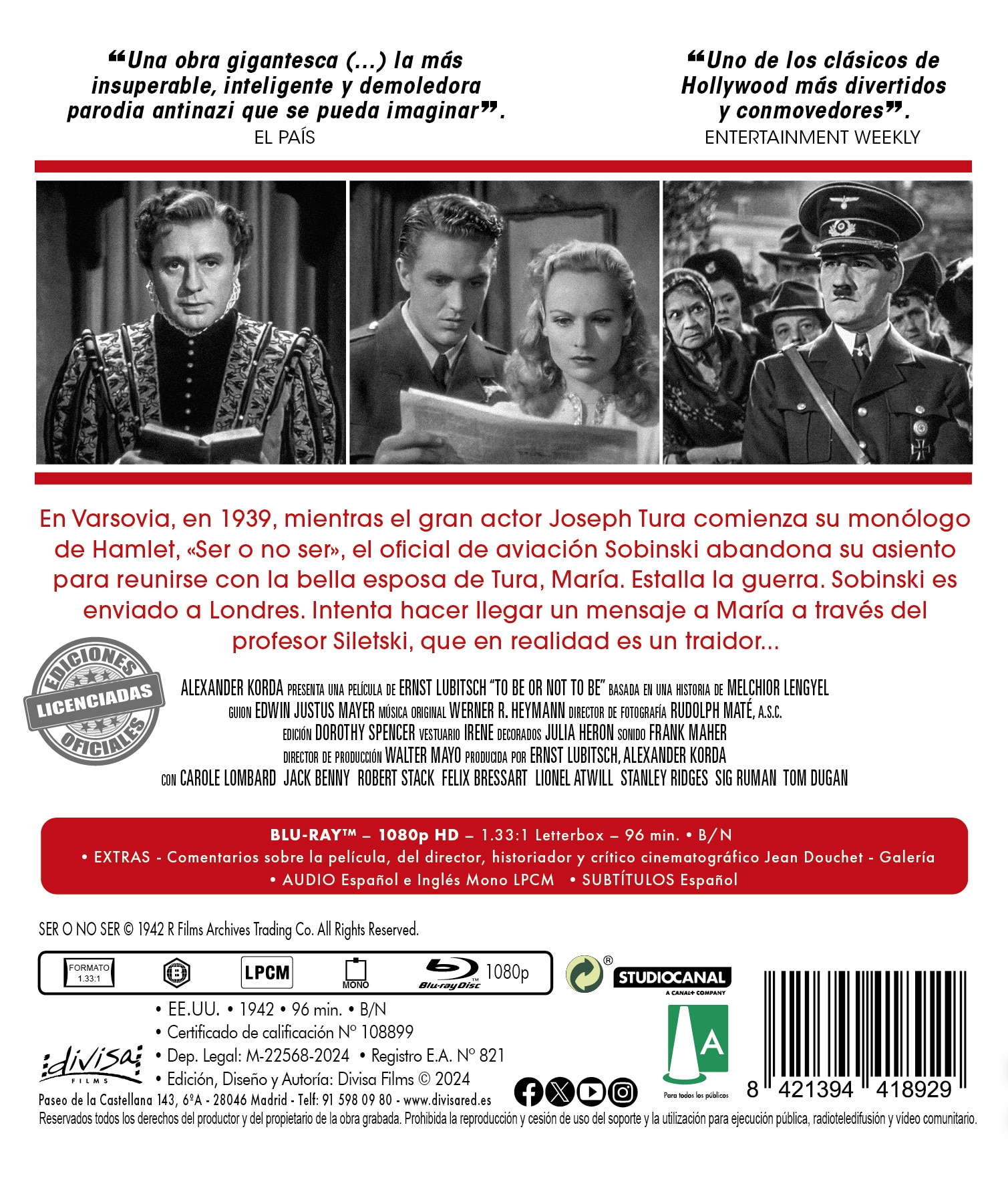 Ser o no ser (Blu-Ray) 2