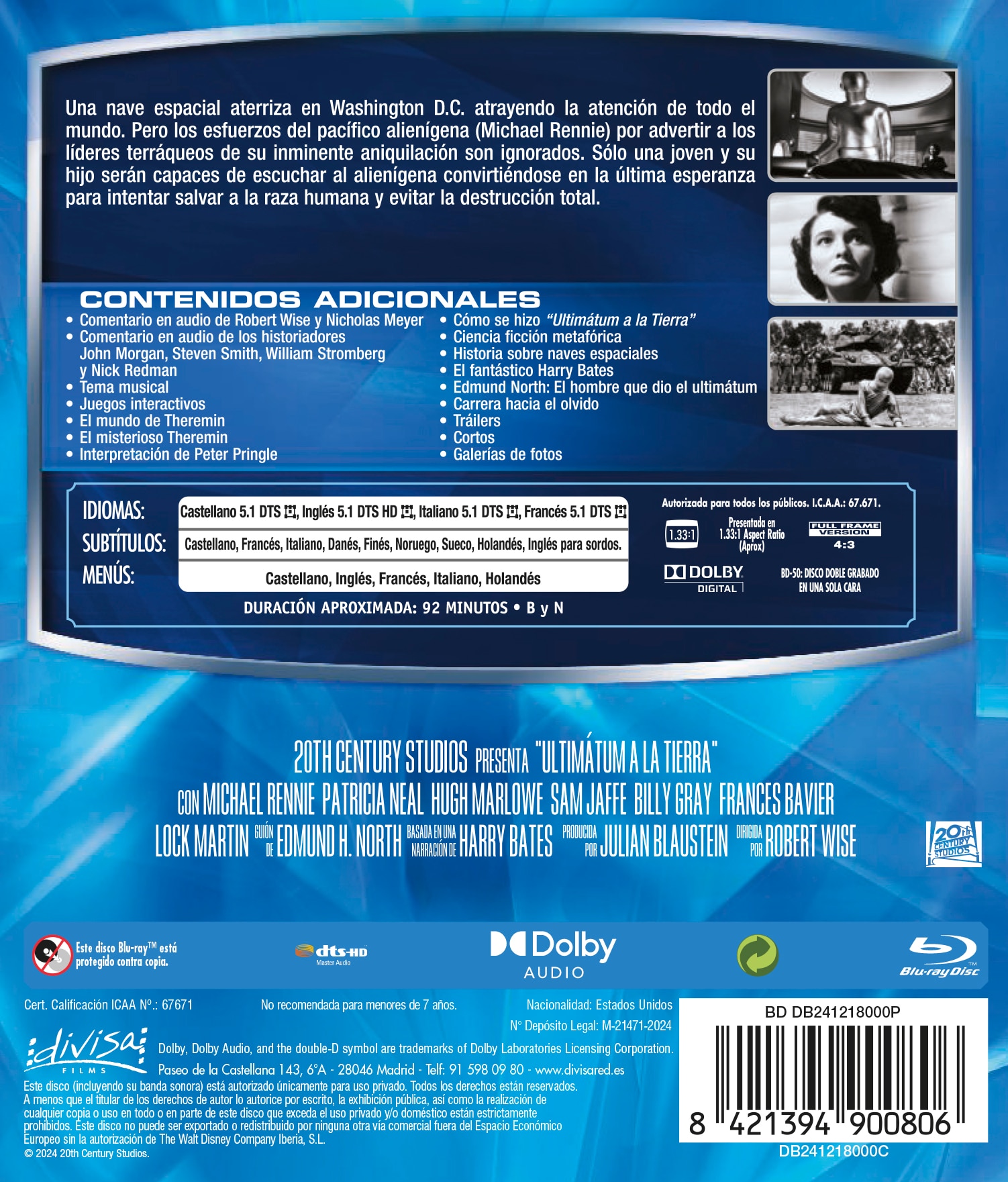 Ultimátum a la tierra (Blu-Ray) 2