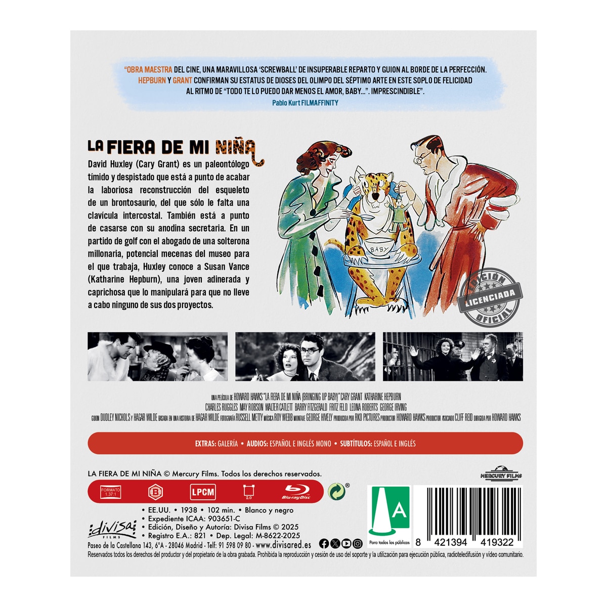 La fiera de mi niña (Blu-Ray) 2
