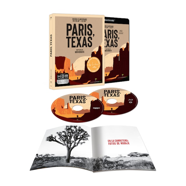 Imagen 0 de Paris, Texas (4K Ultra HD + Blu-Ray)
