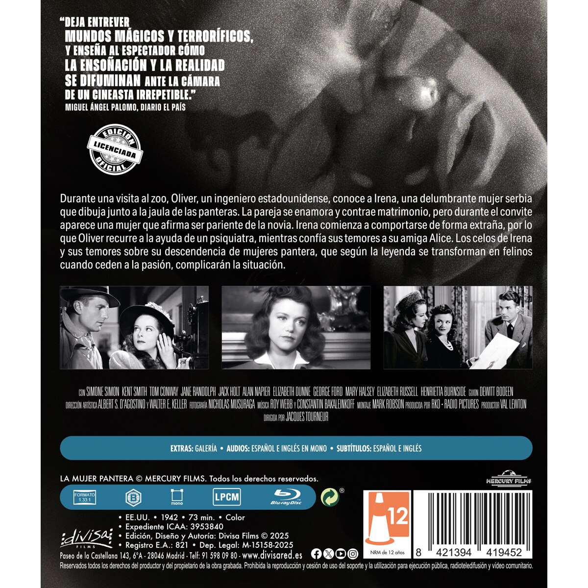 La mujer pantera (Blu-Ray) 2