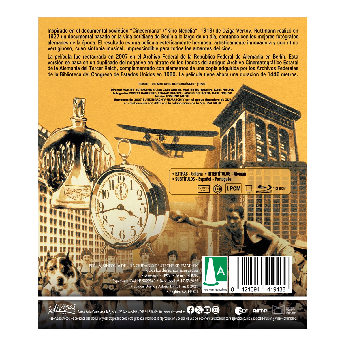 Berlín: Sinfonía de una ciudad (Blu-Ray) 2