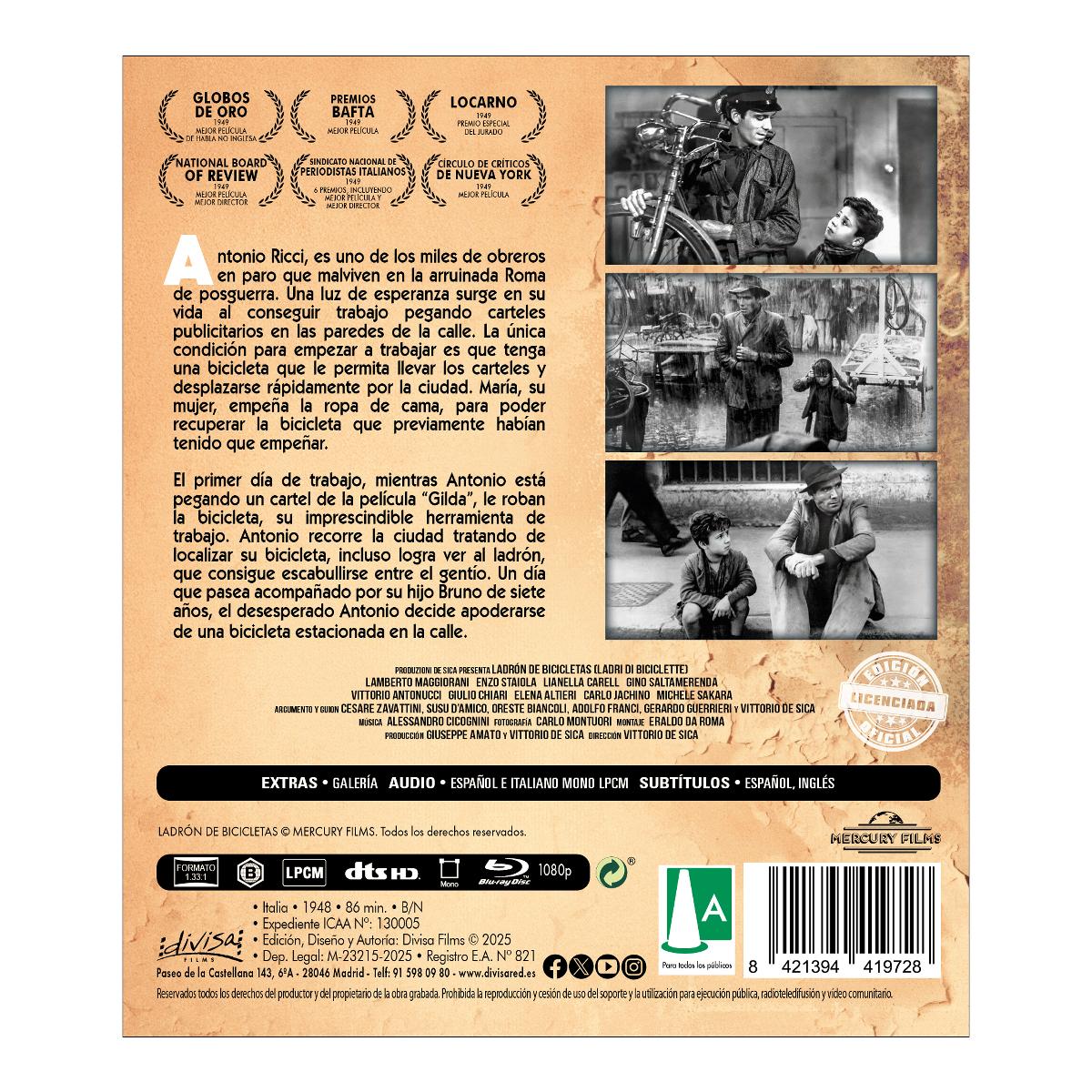 Ladrón de bicicletas (Blu-Ray) 2