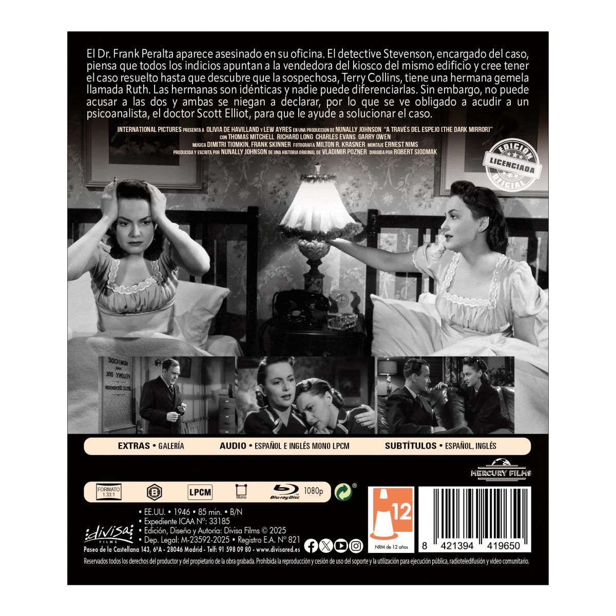 A través del espejo (Blu-Ray) 2