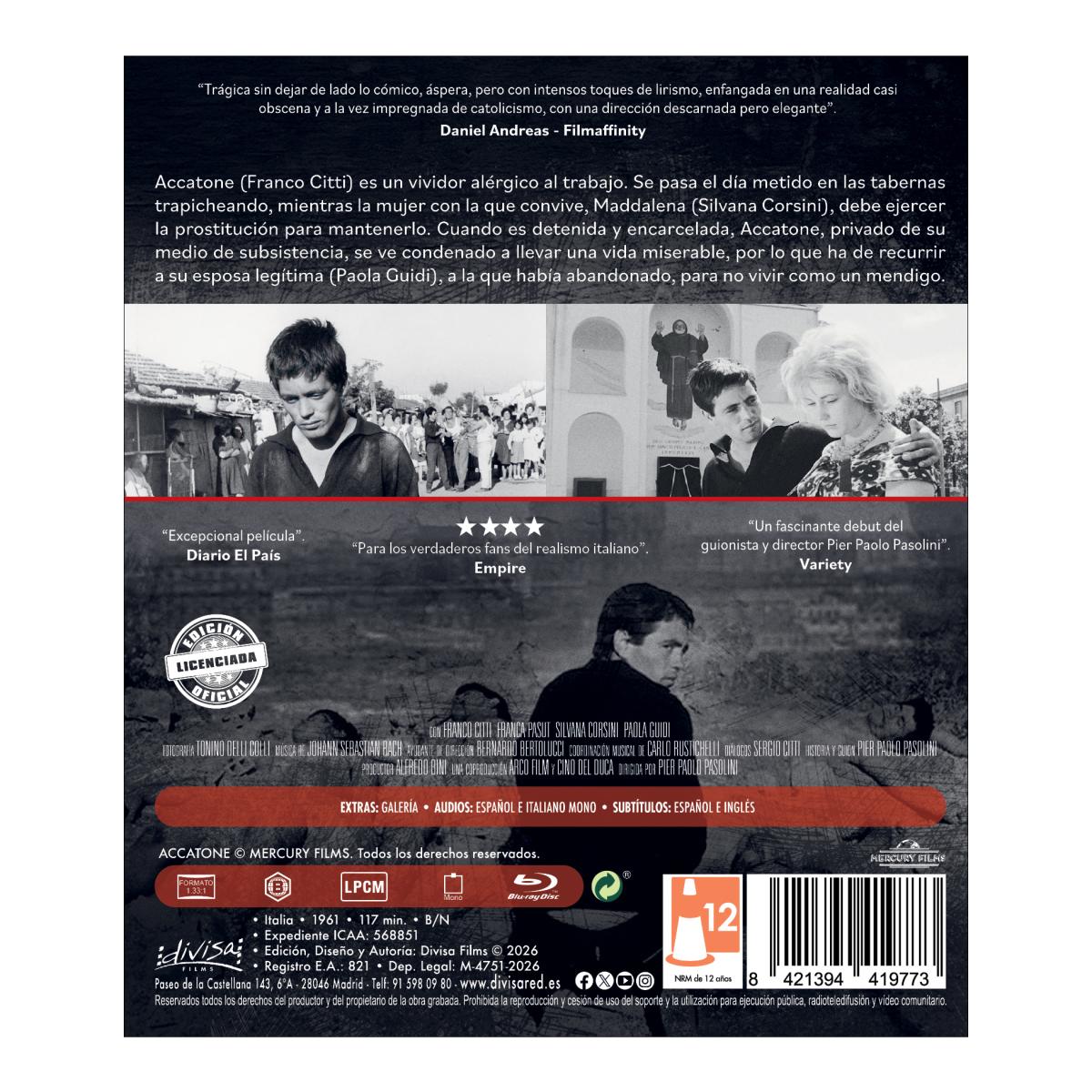 Accatone (Blu-Ray) 2