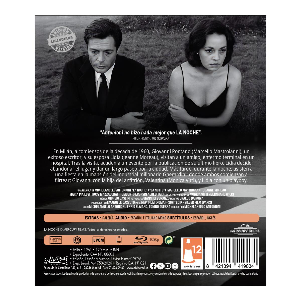 La noche (Blu-Ray) 2