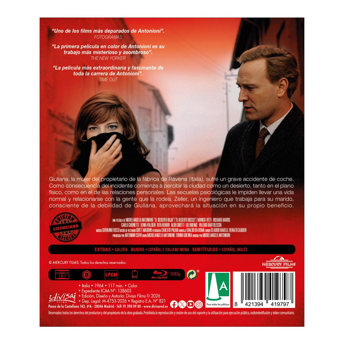 El desierto rojo (Blu-Ray) 2