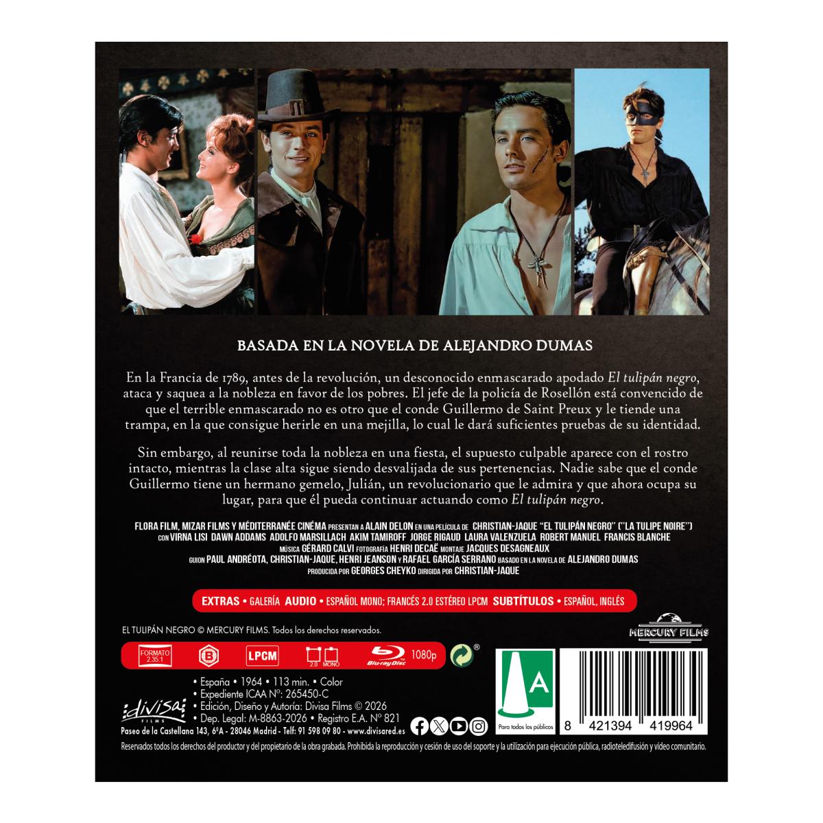 El tulipán negro (Blu-Ray) 2