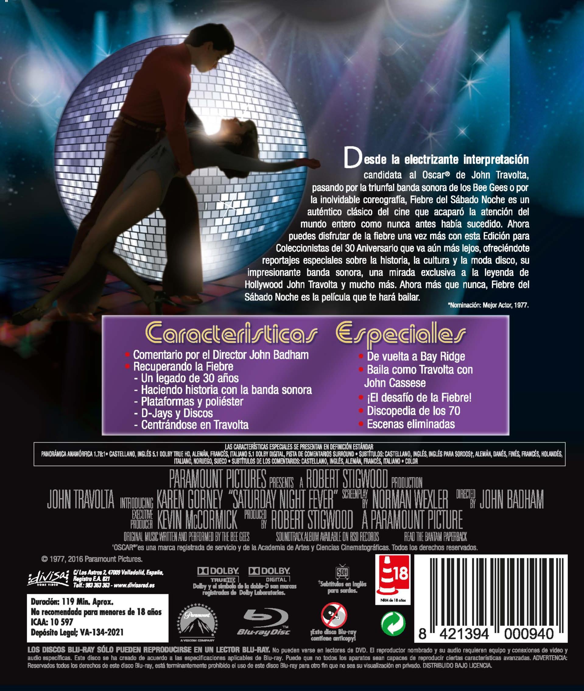 Fiebre del Sábado Noche (Blu-Ray) 2