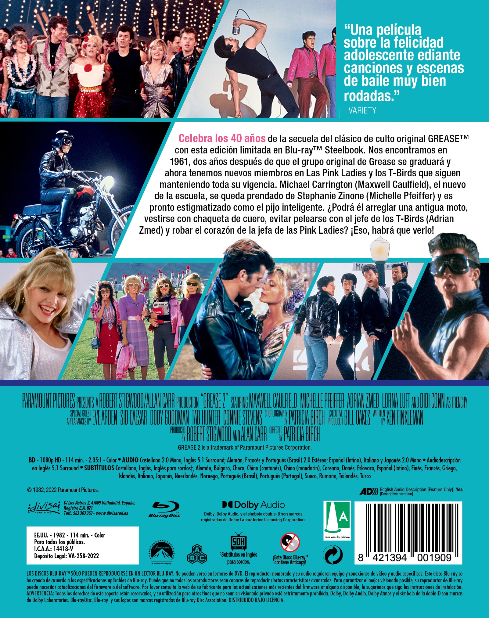 Grease 2 (Edición Metálica) (Blu-Ray) 3