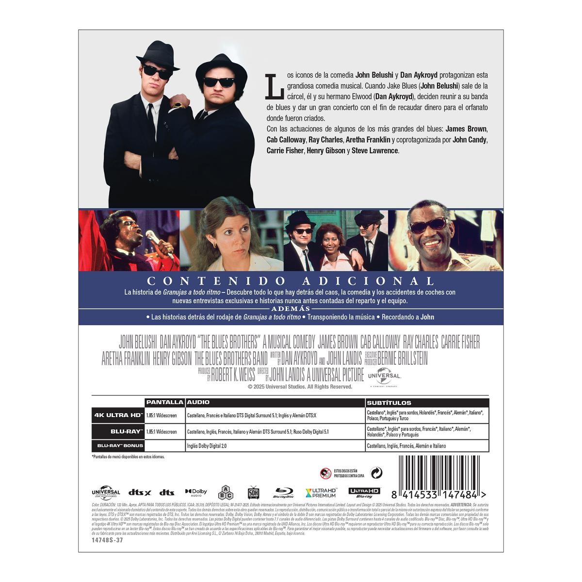 Granujas a todo ritmo (Edición Metálica) (4K Ultra HD + Blu-Ray + Blu-Ra Bonus) 2