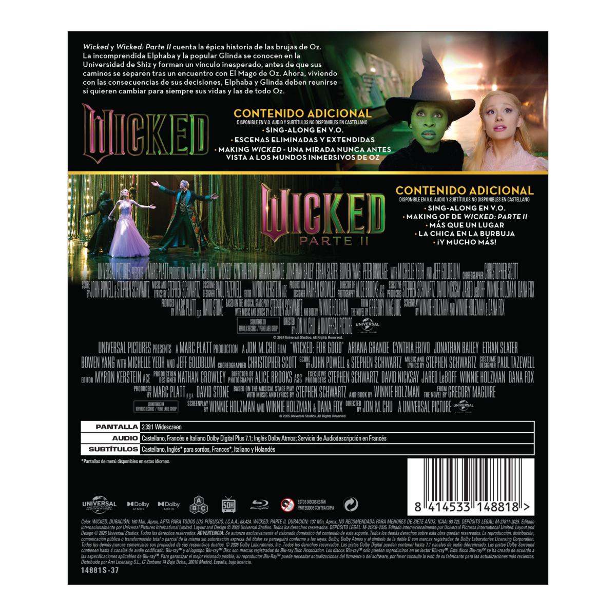 Wicked 1+2 (Blu-Ray) 2