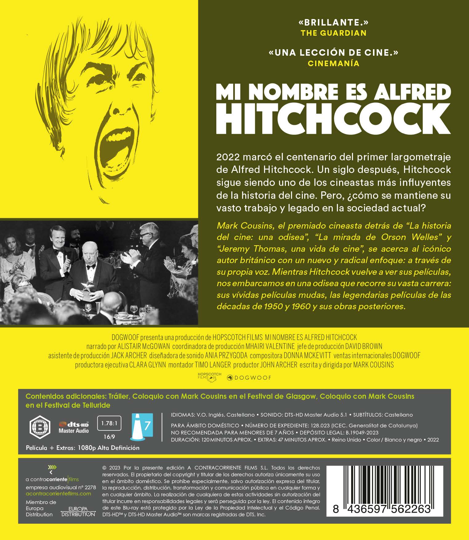 Mi nombre es Alfred Hitchcock  (Blu-Ray) 3